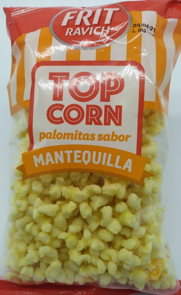 Top corn palomitas mantequilla