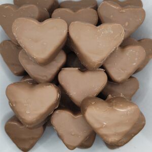 Nube forma corazon (Chocolate 15 unidades)