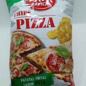 Patatas fritas sabor pizza.