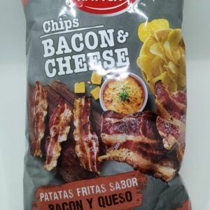 Patatas fritas sabor bacon y queso