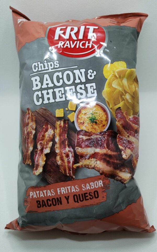 Patatas fritas sabor bacon y queso