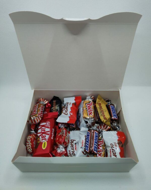 caja pequeña chocolate