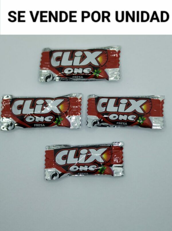 Clix one fresa sin azúcar 1 unidad