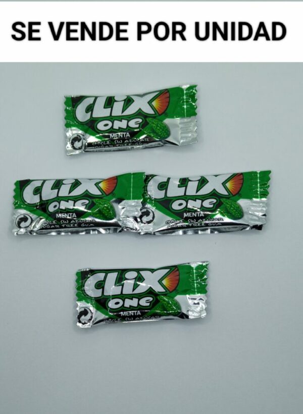 Clix one menta sin azúcar 1 unidad