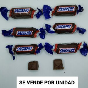 Mini snickers 1 unidad