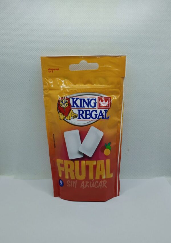 KING REGAL CHICLE FRUTAL S/A 35 GRAGEAS