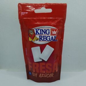 KING REGAL CHICLE FRESA S/A 35 GRAGEAS