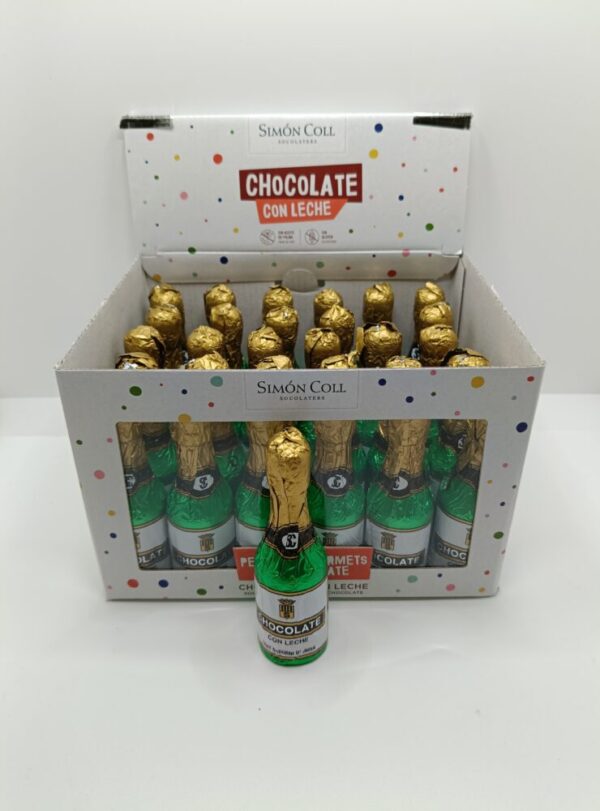 BOTELLA CHOCOLATE MEDIANA 20 GRS 1 UNIDAD