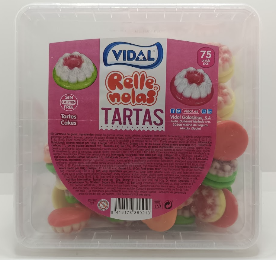 VIDAL RELLENOLAS TARTAS - Imagen 4