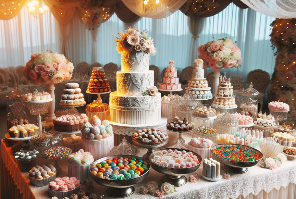 Cómo montar una mesa dulce para tu boda: guía paso a paso
