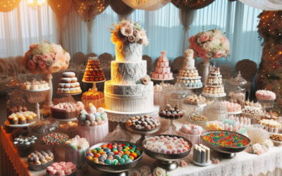 Cómo montar una mesa dulce para tu boda: guía paso a paso