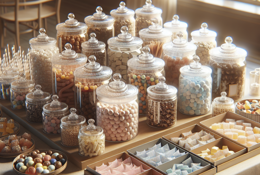 Guía práctica para calcular la cantidad de chuches por invitado en mesas dulces