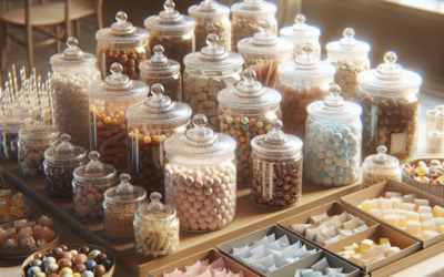 Guía práctica para calcular la cantidad de chuches por invitado en mesas dulces