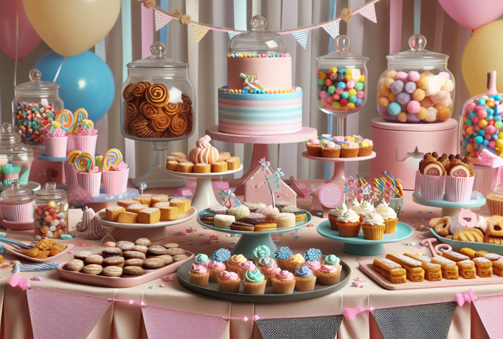 Checklist para montar una mesa dulce infantil con presupuesto ajustado
