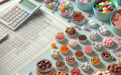 Cómo calcular la cantidad chuches mesa dulce: tablas, ejemplos y checklist