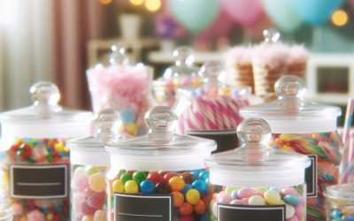 Cómo calcular la cantidad de gominolas por invitado para fiestas infantiles