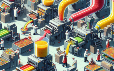 Innovaciones y tendencias en la producción de gominolas: sabores y colores