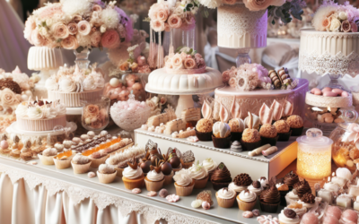 Cómo organizar una mesa dulce para tu boda