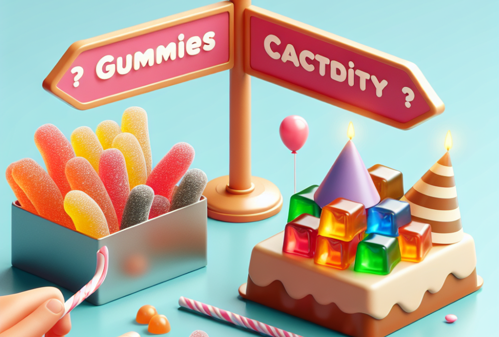 Gominolas o caramelos para cumpleaños: qué elegir según la edad y la actividad
