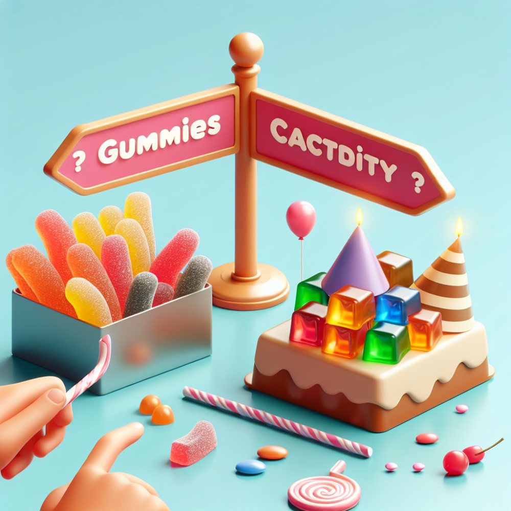 Gominolas o caramelos para cumpleanos: que elegir segun la edad y la actividad