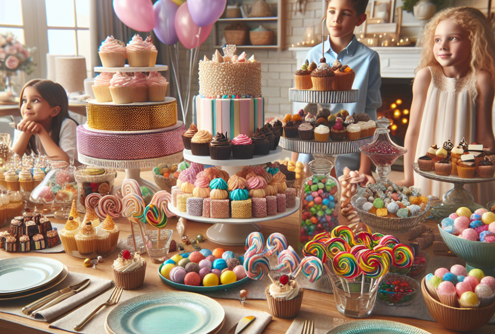 Checklist esencial para montar una mesa dulce temática en casa (niños y adultos)