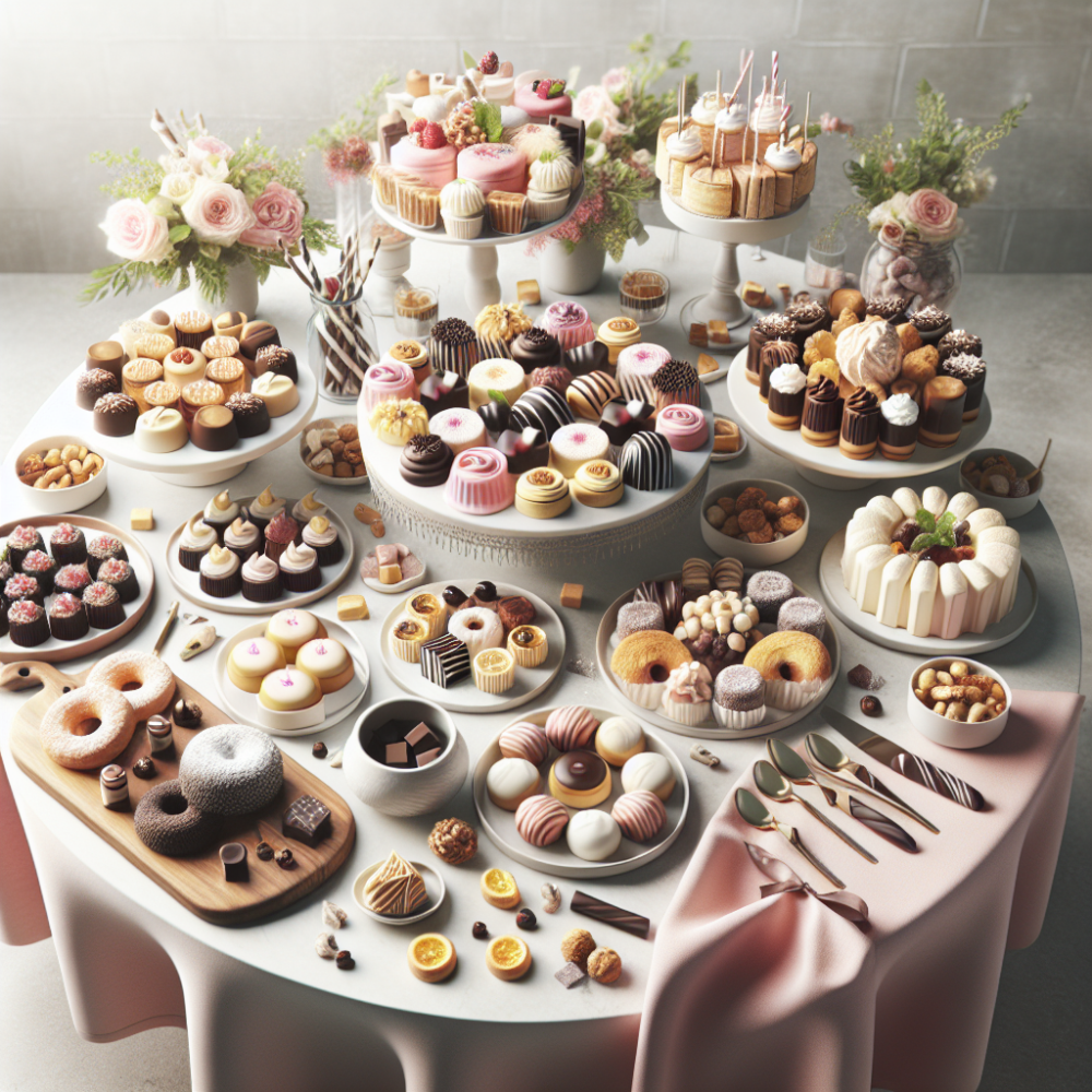 Checklist practico para montar una mesa dulce perfecta en 48 horas