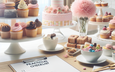 Checklist práctico para montar una mesa dulce (plantilla imprimible)