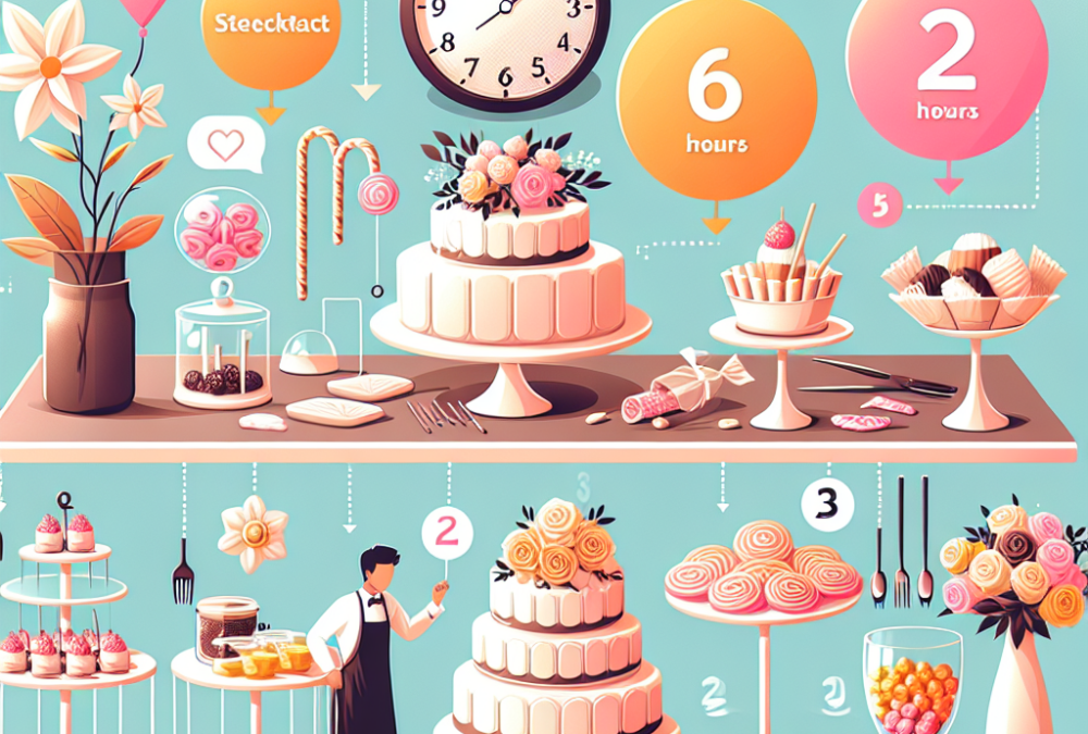 Checklist visual para montar una mesa dulce en 2 horas sin experiencia