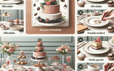 Mesa dulce económica para 20 personas: materiales, presupuesto y montaje paso a paso