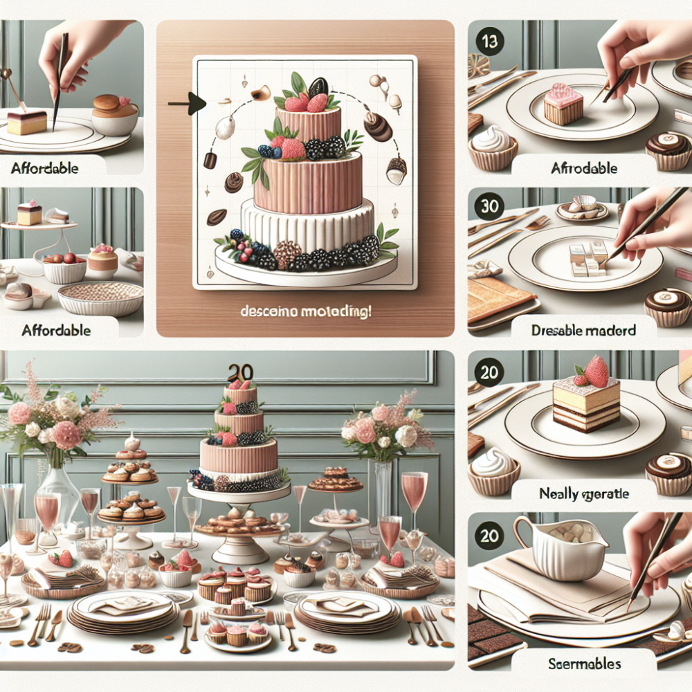 Mesa dulce economica para 20 personas: materiales, presupuesto y montaje paso a paso