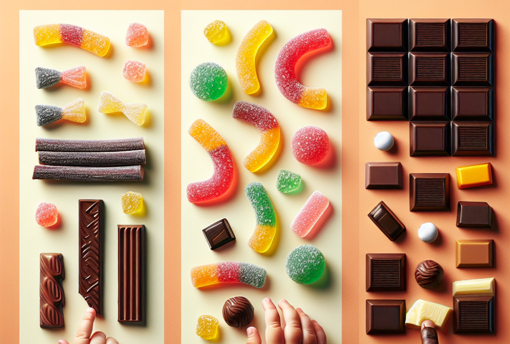 Regalices, gominolas o chocolates: qué chuches elegir según la edad