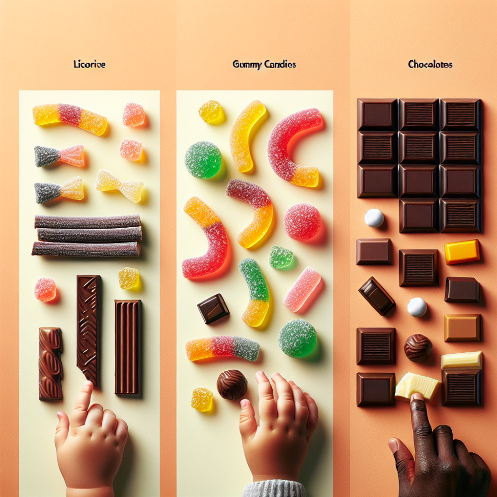 Regalices, gominolas o chocolates: que chuches elegir segun la edad Regalices, gominolas o chocolates: que chuches elegir segun la edad