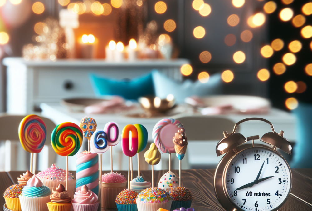 Checklist definitiva para montar una mesa dulce infantil en 60 minutos