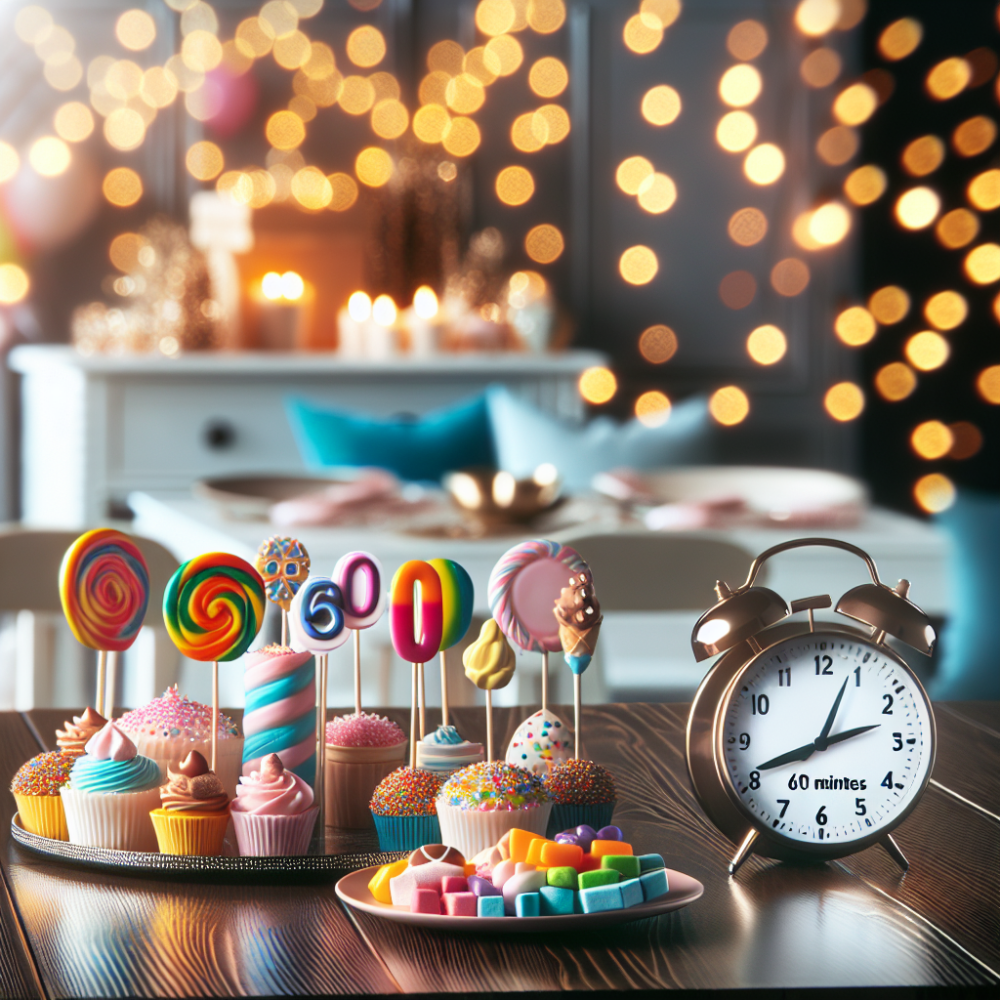 Checklist definitiva para montar una mesa dulce infantil en 60 minutos