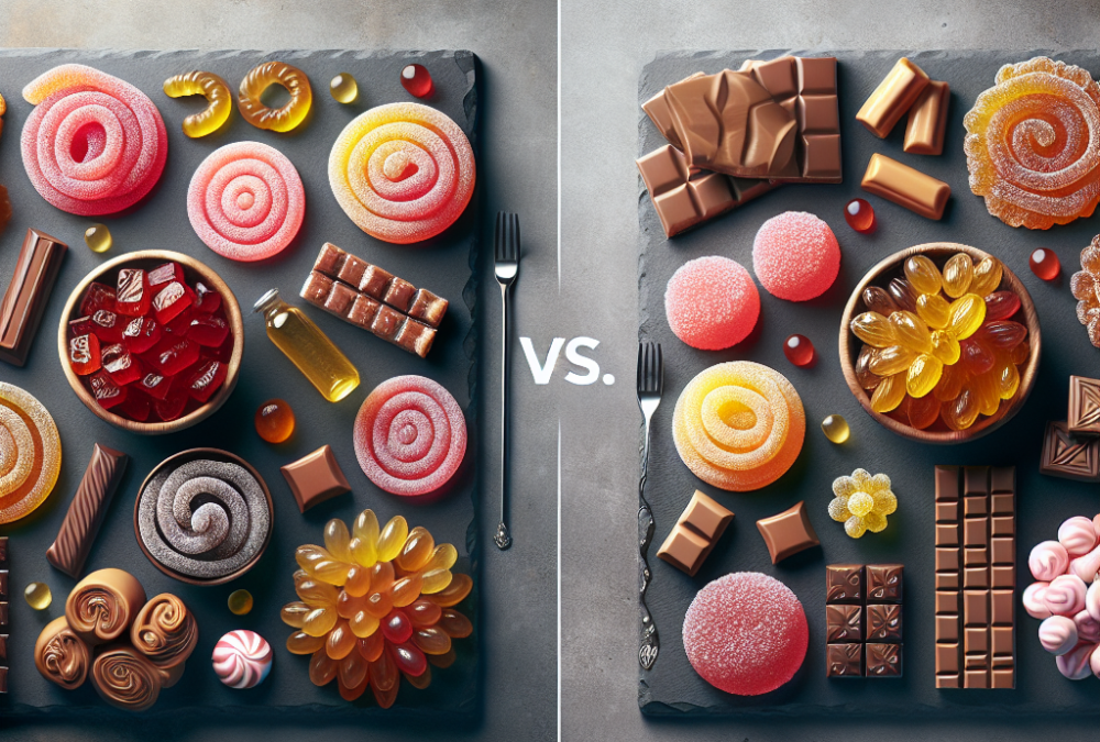 Gominolas vs caramelos: cómo elegir los mejores para tu mesa dulce