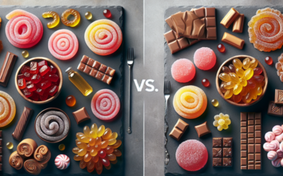 Gominolas vs caramelos: cómo elegir los mejores para tu mesa dulce