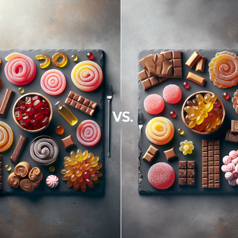 Gominolas vs caramelos: como elegir los mejores para tu mesa dulce