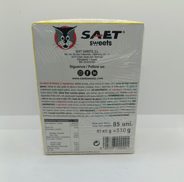 SAET SWEET GATOS XL 85 UNIDADES - Imagen 3