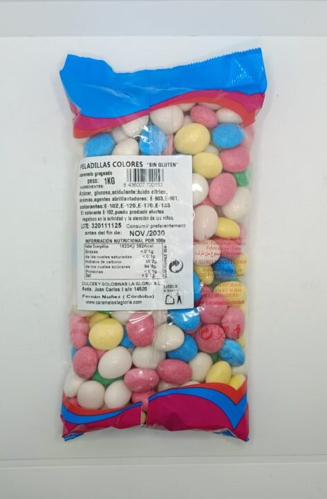 LA GLORIA PELADILLAS COLORES SIN ALMENDRA - Imagen 2