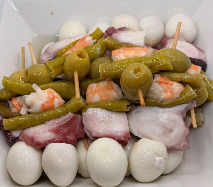 GILDA LANGOSTINO PULPO HUEVO DE CODORDIZ - Imagen 2
